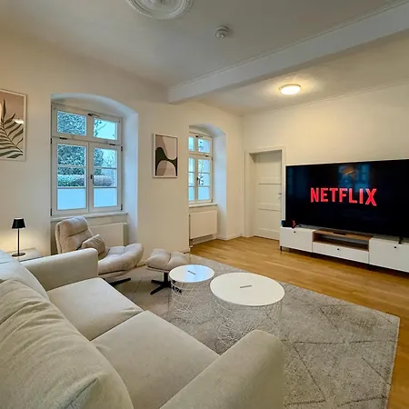 Apartmán Ludwigshome Apartmenthaus - Einzelapartments Mit Kostenfreiem Parkplatz, Wlan, Voll Ausgestatteter Kueche