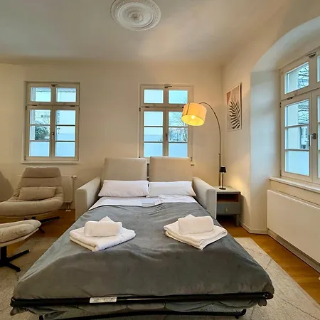 Apartmán Ludwigshome Apartmenthaus - Einzelapartments Mit Kostenfreiem Parkplatz, Wlan, Voll Ausgestatteter Kueche