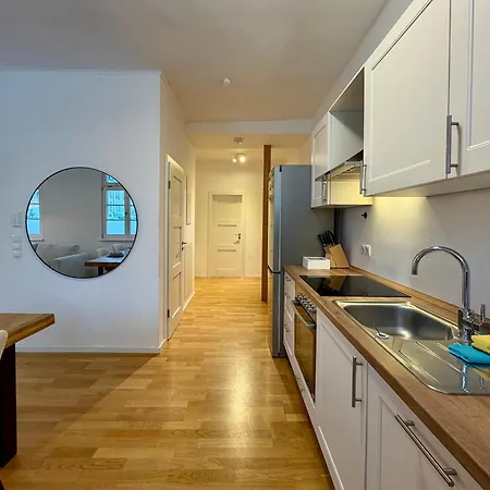 Ludwigshome Apartmenthaus - Einzelapartments Mit Kostenfreiem Parkplatz, Wlan, Voll Ausgestatteter Kueche 아파트 루드빅스부르크